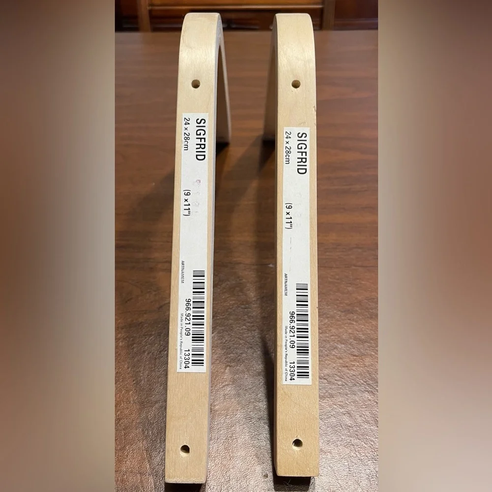 IKEA SIGFRID Wooden Shelf Brackets